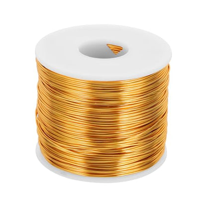 18 Gauge Anodized Aluminum Craft Wire Bendable Bonsai Training Wire 492 Feet 1mm for Sculpting Crafts Wreath Floral Beading Jewelry Making