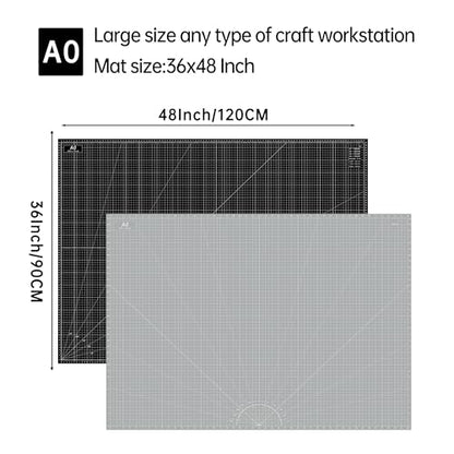 Thickened 36 x 48 Inch Self Healing Sewing Cutting Mat
