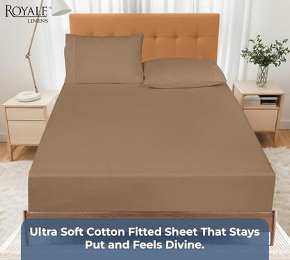 100% Organic Cotton Fitted Sheet