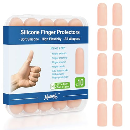 Gel Finger Cots Protectors (10 Count)