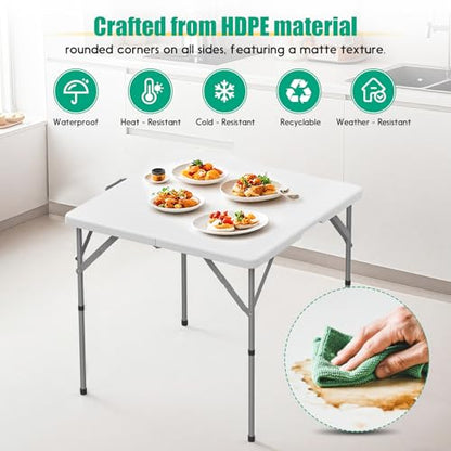34'' Square Folding Card Table