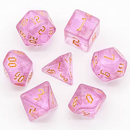 DND Dice Set D&D Polyhedral Dice for RPG (7 Count)