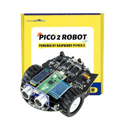 Raspberry Pi Pico2 Smart Robot Car Starter Programming Robot Kit DIY MicroPython Scientific Electronics Programming Project Kit