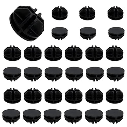 64 Pcs Black Plastic Connector for Wire Grid Cube (64 Count)