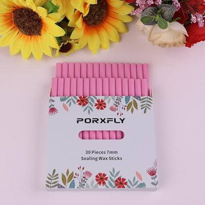 30 Pieces 7mm Sealing Wax Sticks for Glue Gun