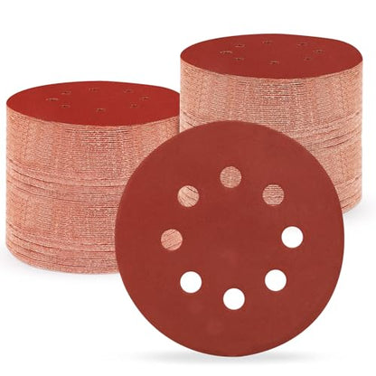5 Inch 8 Hole Sanding Discs
