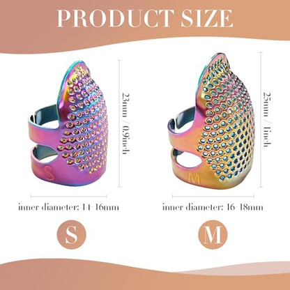 4Pcs Sewing Thimbles