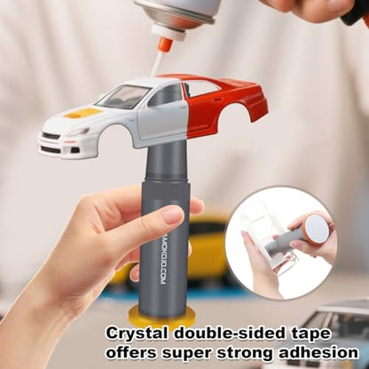 Model Painting Stand with 6PCS Crystal Double