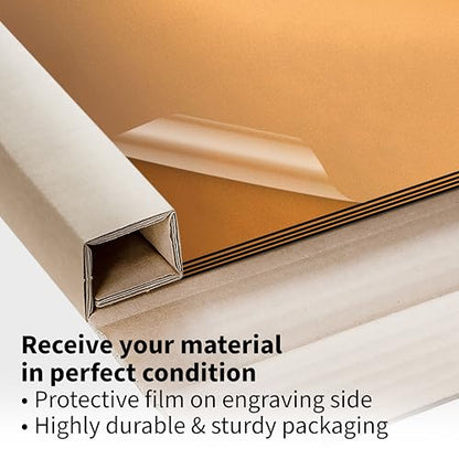 Metallic Looking Acrylic Sheet (8 Count)