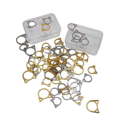 Cat Stitch Markers Cute Stitch Markers Metal Stitch Marker for Crocheting
