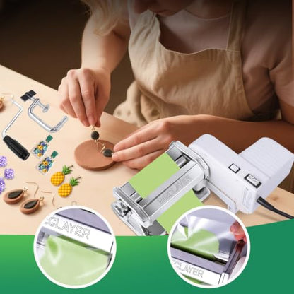 Electric Polymer Clay Press Machine Set