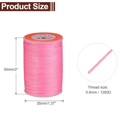 Round Leather Sewing Waxed Thread