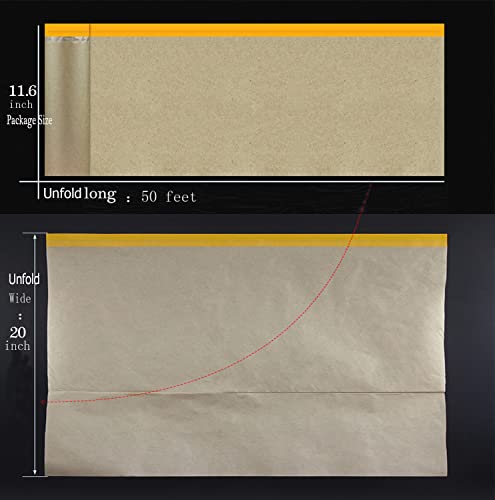 Paint Masking Paper with Adhesive (3 Count)