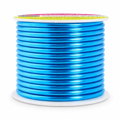 10 Gauge Bondi Blue Anodized Aluminum Craft Wire