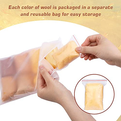 Needle Felting Wool 2.82oz
