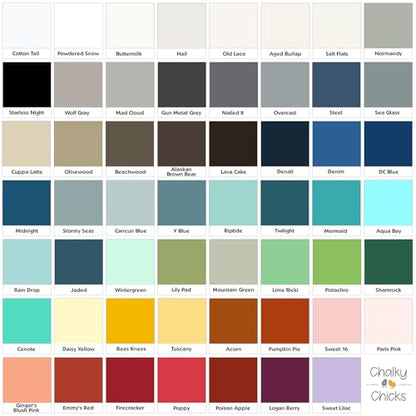 CottonTail 8 Fl Oz Chalk Paint for Furniture All in One