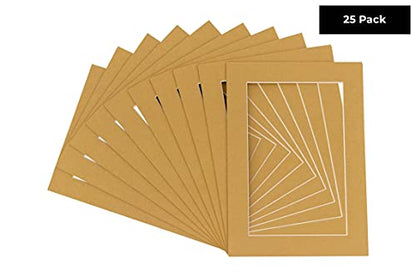 11x14 Mat for 8.5x11 Photo (25 Count)