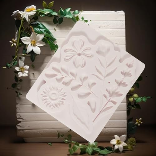 1 Pcs Flower Fondant Mold for Cake Decoration