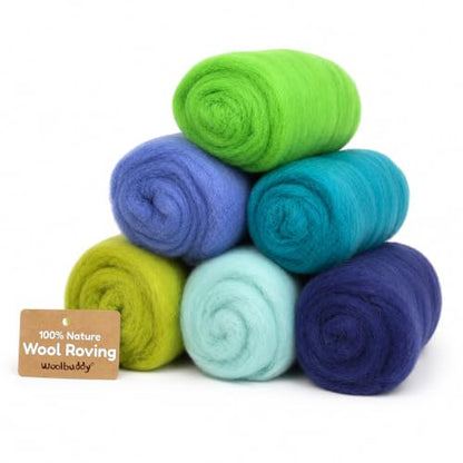 Wool Roving Kit for Needle Felting