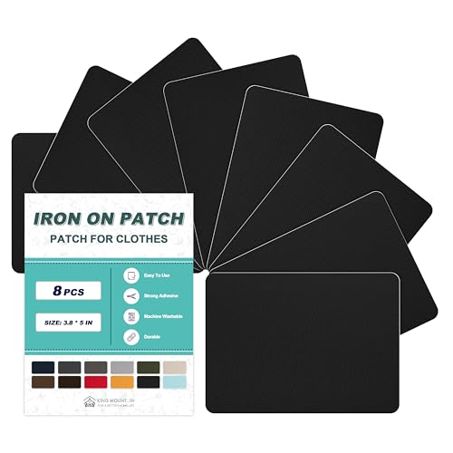 Iron on Patches for Clothes (8 Count)
