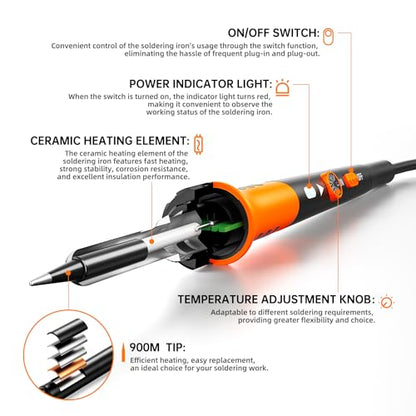 Soldering Iron Premium Kit (17.637 Ounce)