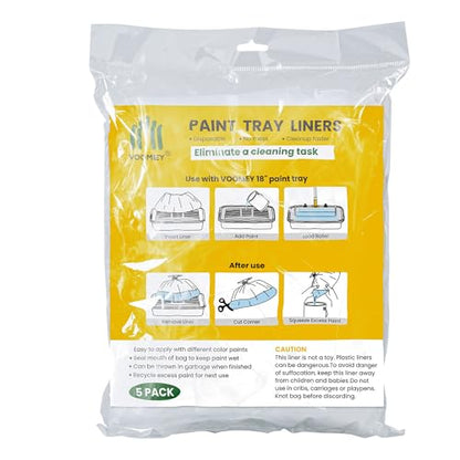 18 Inch Paint Tray Liners (5 Count)