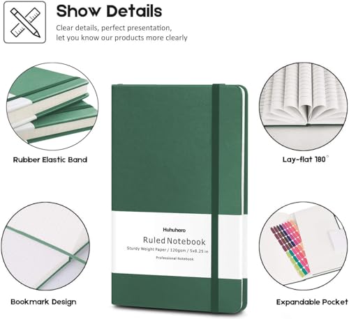5 Pack Lined Notebook Journals (5 Count)