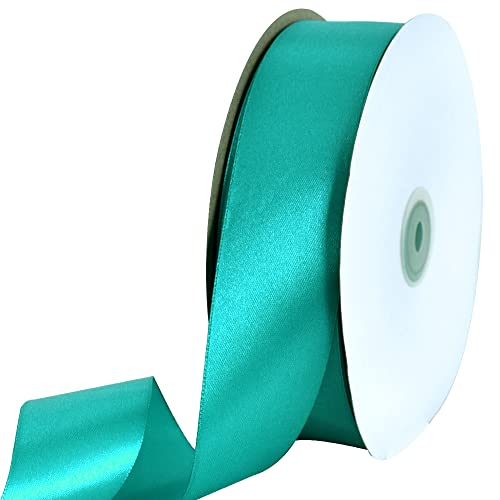 100 Yard Turquoise Satin Ribbon 1 (300 Foot)