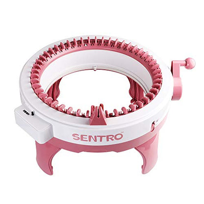 SENTRO 48 Needles Knitting Machine with Electric Adapter