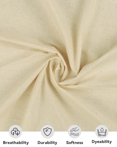100% Cotton Muslin Fabric