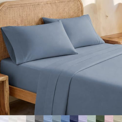100% Organic Cotton Cal King Sheets Set