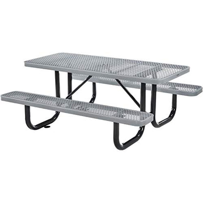 6’L Rectangular Picnic Table
