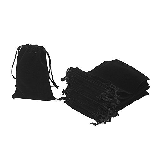 20pcs Velvet Bags 5x7 in for Jewelry Gift Packaging (20 Count)