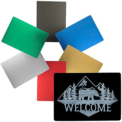 Metal Engraving Sheets for Etching with Maker (6 Count)