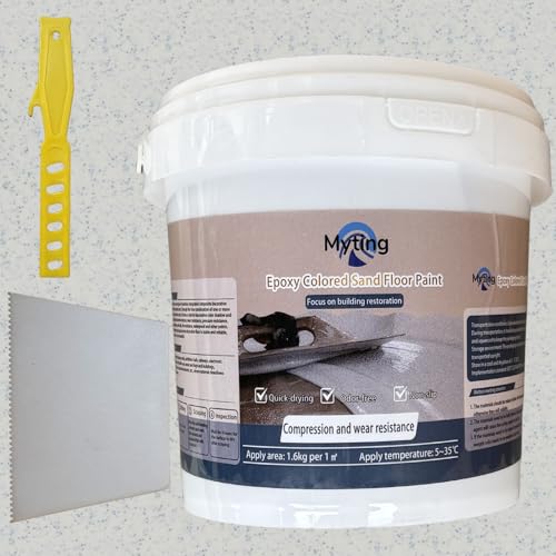 Epoxy Colored Sand Floor Paint (35 Fl Oz)