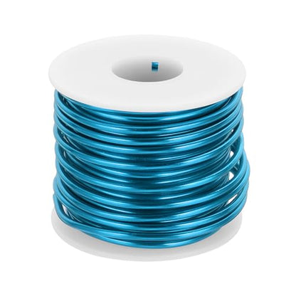 9 Gauge Anodized Aluminum Craft Wire Bendable Bonsai Training Wire 56 Feet 3mm for Sculpting Crafts Wreath Floral Beading Jewelry Making