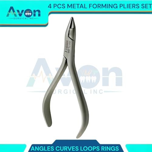 4 Pliers Types for Metal Forming (4 Count)
