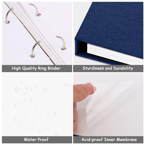 Photo Album Self Adhesive with Picture Display Window