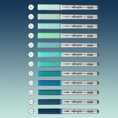 Mint Green Acrylic Paint Pens