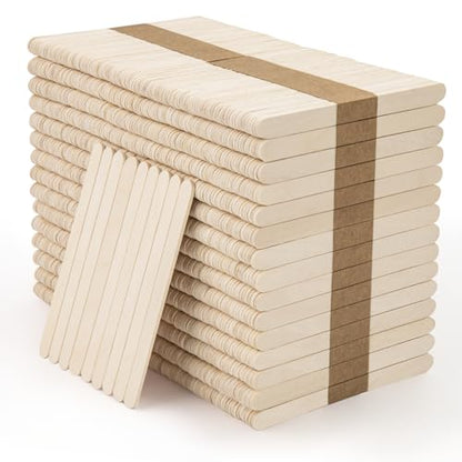 1500Pcs 4.5 Inch Popsicle Sticks (1500 Count)
