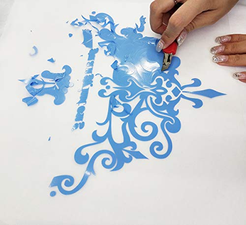 Heat Transfer Vinyl Sky Blue HTV Rolls