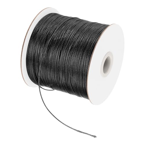 Waxed Cord 0.5mm Waxed Polyester Cord 175 Yard Wax String for Bracelet Making