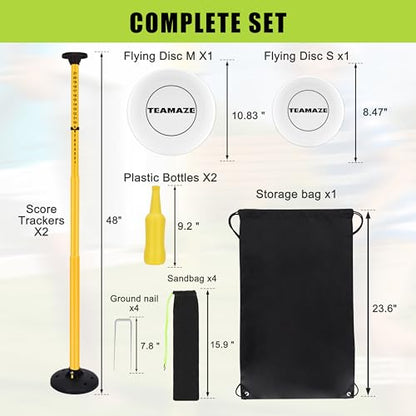 Flying Disc Game Set with Height