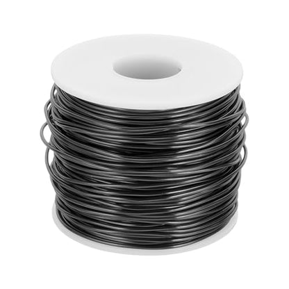 15 Gauge Anodized Aluminum Craft Wire Bendable Bonsai Training Wire 223 Feet 1.5mm for Sculpting Crafts Wreath Floral Beading Jewelry Making