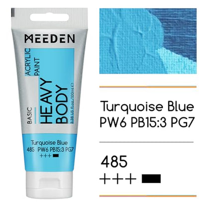 Acrylic Paint Turquoise Blue (6.76 Fl Oz)