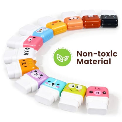 12 Pack Pencil Erasers (12 Count)