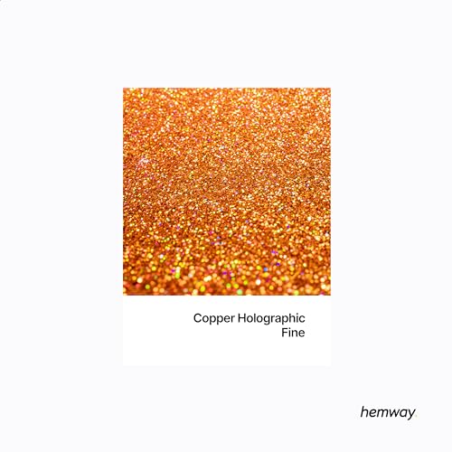 Resin Glitter Copper Holographic 100g Fine (3.5 Ounce)