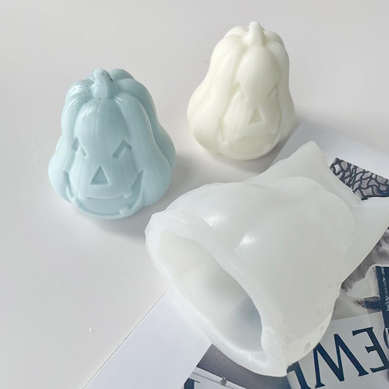 2 Pcs Halloween Candle Silicone Molds (2 Count)