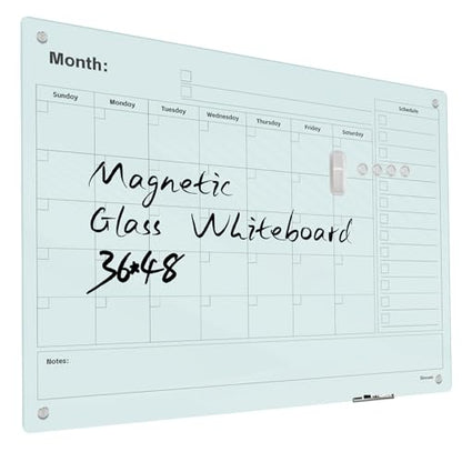 Magnetic Glass Whiteboard