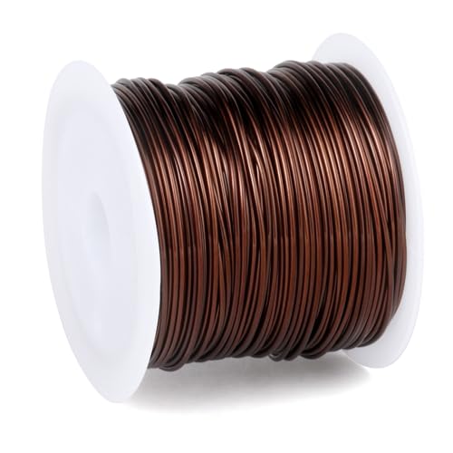 164FT 22 Gauge Jewelry Wire for Jewelry Making Copper Metal Wire for Crafts (164 Foot)